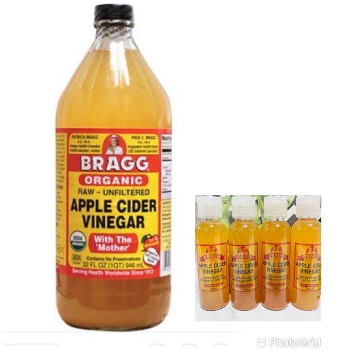 BRAGG Organic Apple Cider Vinegar ‘The Mother’ Lazada PH