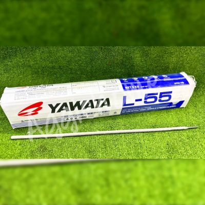 YAWATA ลวดเชื่อม กล่องน้ำเงิน ARC WELDING ELECTRODE 490 N/MM2 HIGHT TENSILE STRENGTH รุ่น L-55/4.0x400 MM. เครื่องเชื่อม เชื่อม ช่าง เครื่องมือช่าง จัดส่ง KERRY