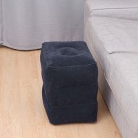 ┅ Travel Rest Pillow Travel Leg Rest Pillow Bed Travel Pillows for Sleeping Airplane Breathable Adjustable Height Stool Recliner