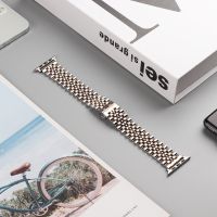 ❇▧○ Metal strap for Apple watch 6 5 4 SE band 40mm 44mm Stainless Steel Strap Smartwatch Metal Bracelet for iWatch 3 band 38mm 42mm