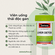 VIÊN UỐNG HỖ TRỢ THẢI ĐỘC GAN LIVER DETOX CỦA ÚC 60 VIÊN