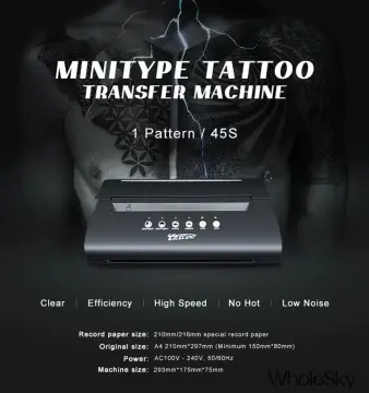 Bestauty Tattoo Stencil Printer, Tattoo Transfer Machine Thermal Copier for  Tattoo with 20pcs Free Tattoo Stencil Transfer Paper 2023 Update Version