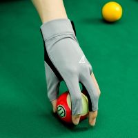 【LZ】▥♣  1PC Open Finger Billiard Pool Gloves Adjustable Sticker Polyester Snooker Billiards Gloves Smooth Portable Training Accessories