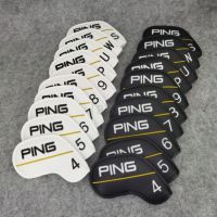 PING Branded New Golf Club Iron Headcover (456789PUWS) Pu Leather Waterproof for Iron Head Protection Cover Free Shipping