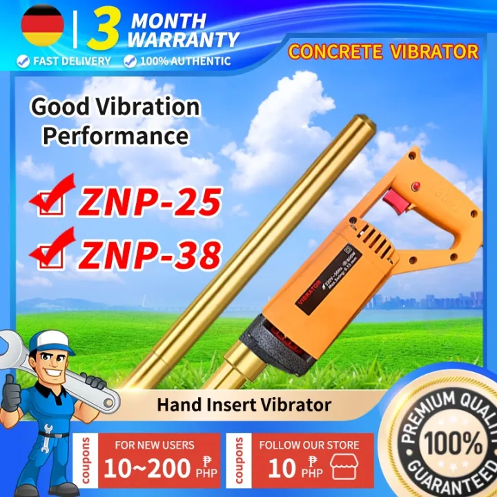 Concrete Vibrators Electric Cement Soil Mixer ZNP25 ZNP38 220/380V