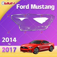 Ford Mustang 2014-2017 เลนส์ไฟหน้า ฝาครอบไฟหน้า ไฟหน้ารถยนต์ ไฟหน้าสําหรับ ฝาครอบไฟหน้าตรงรุ่น ฝาครอบเลนส์  headlamp cover ไฟหน้า โคมไฟหน้า ฝาครอบเลนส์