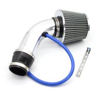 Air Intake 76mm 3 Inch Car Cold Air Intake Turbo Filter Automotive Air Filter Induction Flow Hose Kit Silver