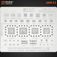 Sam13แผ่นลายฉลุสำหรับ A10s Samsung A20 A30 A40 A50 A60 A70 A80 A90 A605f A705f Sdm660 Sdm450 Sm6150ซีพียู Mt6762v