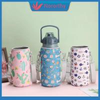 NORORTHY 1Pc แบบพกพาได้ สำหรับ cile 1300/1700ml อุปกรณ์ตั้งแคมป์กีฬา กระเป๋า insulat ฝาครอบขวดน้ำ ปลอกถ้วยสุญญากาศ เคสขวดน้ำ ถ้วยแขนเสื้อ