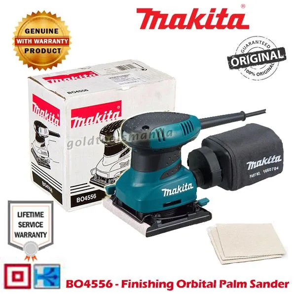 MAKITA BO4556 - Finishing Orbital Palm Sander - 200W | Lazada PH