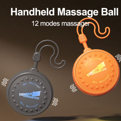 Body Massager Roller Viting Hand Massage Ball แฮนด์บอลบรรเทาอาการปวดกล้ามเนื้อฟิตเนส Deep Tissue Kneading Relaxtion