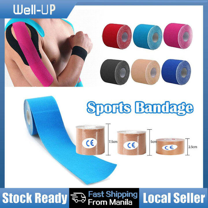2.5cm x 5M Kinesiology Tape Athletic Tape Sport Recovery Tape Strapping