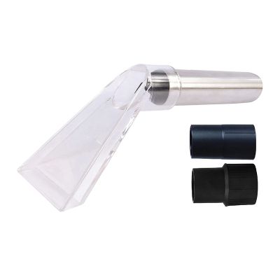 Extractor Tool Hand Wand With Clear Head for Upholstery &amp; Carpet Cleaning, Car Detailing Vacuum Wand for Truckmounts