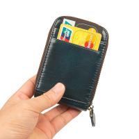 [COD] Jiameida Fashion Leather Card Factory Supply Anti-theft Multi-functional Multi-Card Coin