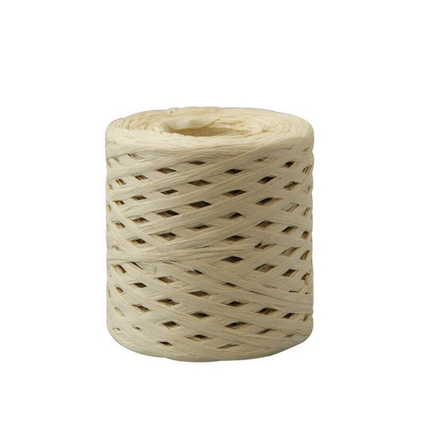 ไหมราเฟียร์-raffia-yarn-ริบบิ้นกระดาษสําหรับห่อของขวัญ-200-เมตร-diy-10122