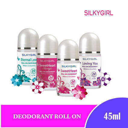 Silky Girl Deodorant Roll On Romantic Series 45ml | Lazada