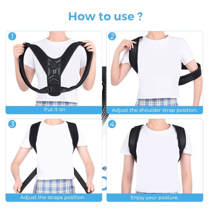 lz-toprunn-1pcs-medical-adjustable-clavicle-posture-corrector-men-woemen-upper-back-brace-shoulder-lumbar-support-belt-corset
