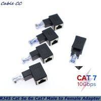 High quality 90 degree up down left right RJ45 Cat 5e 6e Cat7 male to female Lan Ethernet network extension adapter