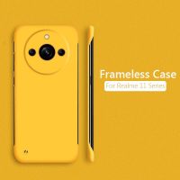 เคสโทรศัพท์สำหรับ Realme 11 Pro Plus Realme 11 11Pro 5G 2023แบบบางเนื้อด้านไร้กรอบฮาร์ดพีซีกันกระแทกฝาหลังป้องกัน