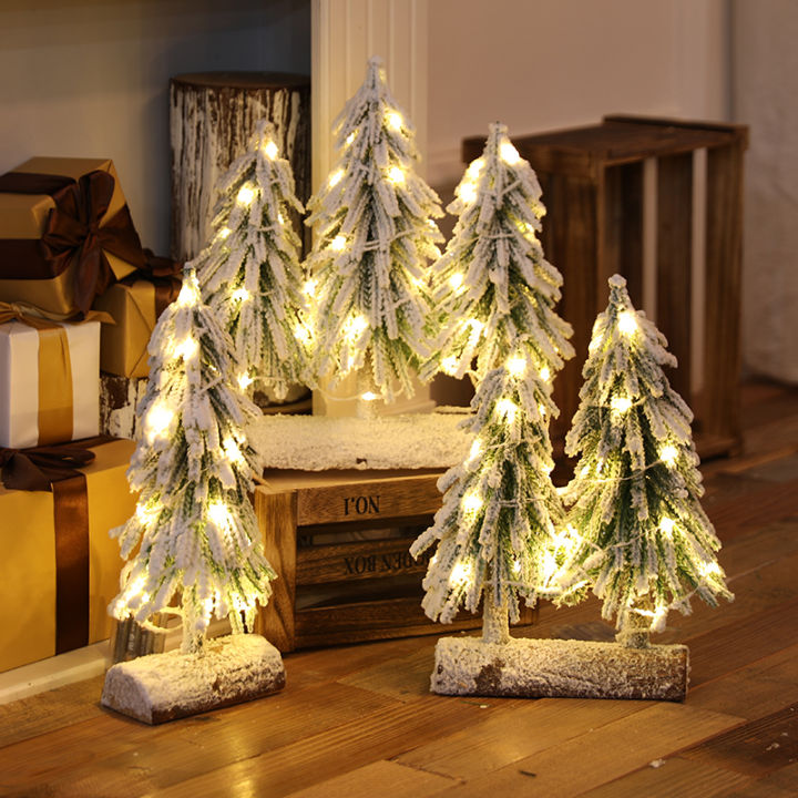 35cm-desktop-led-white-christmas-tree-with-lights-to-dress-up-snow-tree-christmas-ornaments-home-holiday-xmas-tables-decoration
