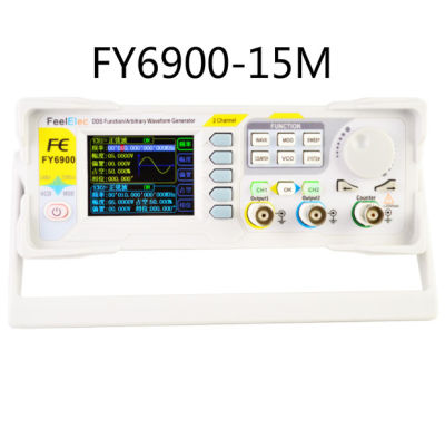 FY6900-15M Fungsi Sinyal เครื่องกำเนิดไฟฟ้า DDS Digital Dual-Channel Fungsi Sinyal/Gelombang Sewenang-Wenang เครื่องกำเนิดไฟฟ้า