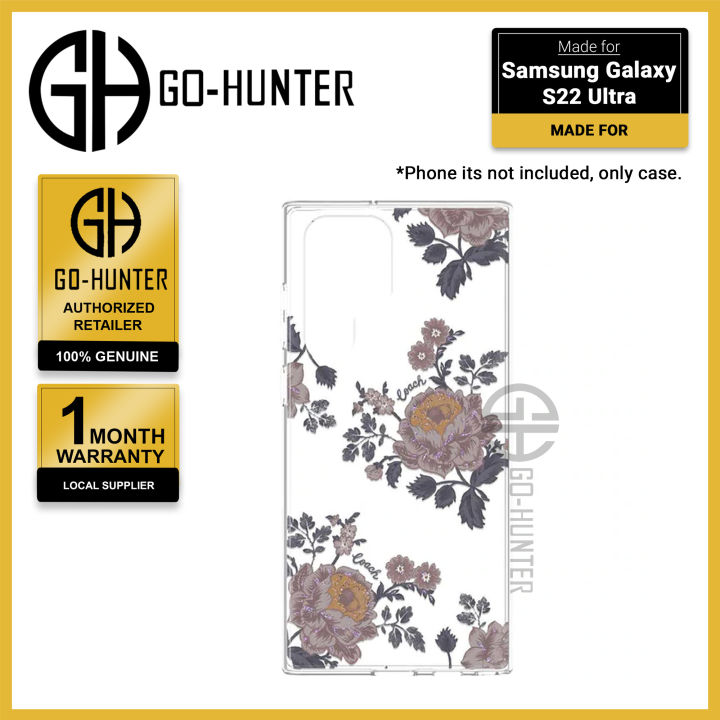 Coach Protective Case for Galaxy S22 Ultra - Moody Floral