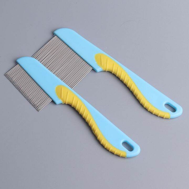 cc-1pcs-durable-household-4colors-pets-supplies-dog-hair-abs-tpr-stainless-handle-anti-lice-comb