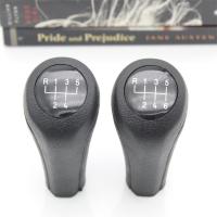 For BMW 1 3 5 6 Series E30 E32 E34 E36 E38 E39 E46 E53 E60 E63 E83 E84 E87 E90 E91 E92 Car 5 6 Speed Leather Gear Shift Knob