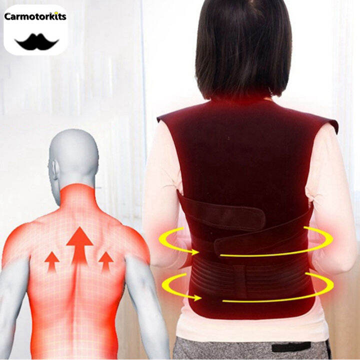 [COD] Back Support Tourmaline Selfheating Therapy Waist Back Shoulder Posture