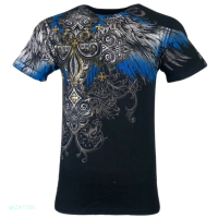 [Siap 2023！New！untuk Pengiriman] Kualitas tinggi Xtreme Couture oleh Affiction mencetak T-shirt, pria 2023 High quality products （Freeprinting of names）