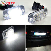 2Pcs รถ LED ใบอนุญาตจำนวนแผ่นโคมไฟสำหรับที่นั่ง Ibiza Cordoba Vario 6K VW Golf 3 Hatchback CabrioletPolo MK3 6K