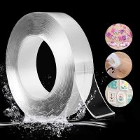 1M/3M/5M Nano Tape Double Sided  Strong sticky Tape Transparent NoTrace Reusable Waterproof Adhesive Tape Tie Glue Gadget Adhesives Tape