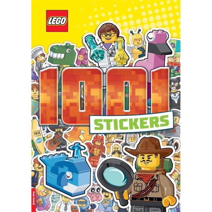 Shop Now! Lego (R) Iconic: 1,001 Stickers Paperback หนังสือภาษาอังกฤษใหม่ พร้อมส่ง