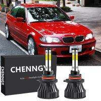 สำหรับ BMW 3-Series (E46) ปี1999-2005 (ไฟหน้า)-หลอดไฟหน้า LED ไฟต่ำ6000K 12V-32V Qty2สีขาวสว่าง