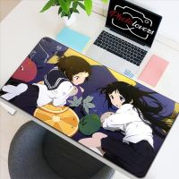 แผ่นรองเมาส์ยางธรรมชาติ Hyouka Pad 900x400 แผ่นรองเมาส์ Mouse Keyboard Anime อุปกรณ์เสริมแล็ปท็อปสำหรับเกมเมอร์