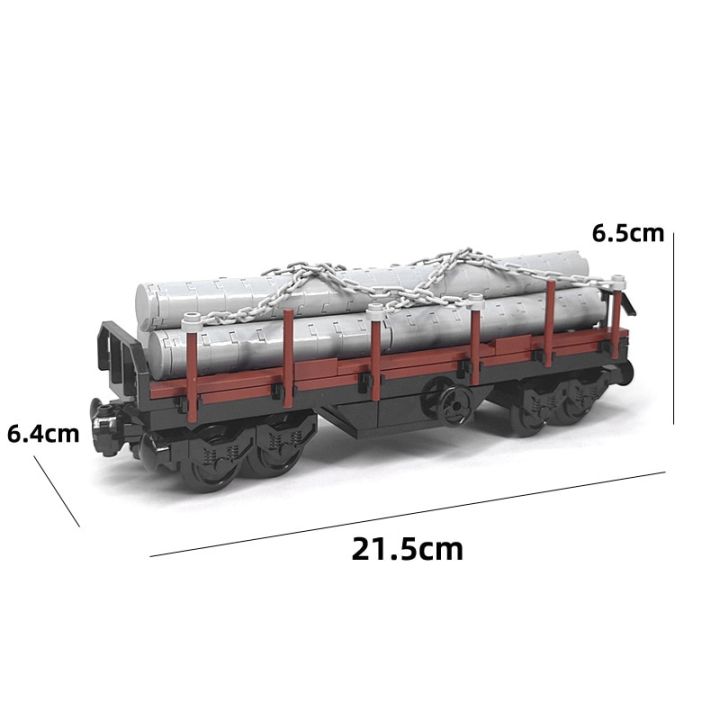 ของเล่นผู้เชี่ยวชาญรถไฟ-moc-รถไฟด่วนอาคาร-bs