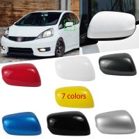 Hans1 Left Exterior Rearview Mirror Cover FIT JAZZ GE6 GE8 2009 2010 2011 2012 2013 car Side Housing