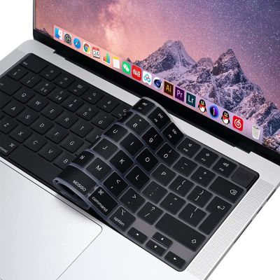 Compatible keyboard cover for 2022 MacBook Air 13.6 m2 A2681/2021 2023 MacBook Pro14 16 M1 A2442 A2485 A2779 A2780 with touch ID Keyboard Accessories