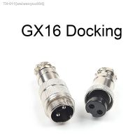 ♤℗ 1Set Gx16 Butting Circular Aviation Connector Male Female Plug 2/3/4/5/6/7/8/9/10 Pin Wire Panel Docking Connectors