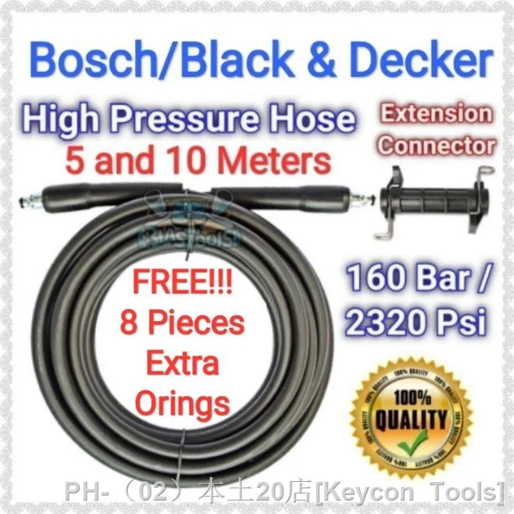 Keycon Tools 🇵🇭 Black and Decker / Bosch Pressure Washer Hose 5 and 10