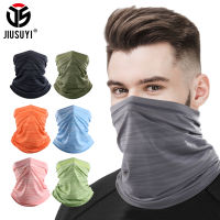 Sports Scarf Summer Cool Bike Headwear UV Protection Breathable Neckerchief Running Elastic Bandana Men Women Cycling Equipment