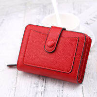 New Women Wallets Small Mini Coin Purse Hasp Card Holder Lady Wallet Zipper Female Leather Buckle Coin purses wallet Clutch Bag