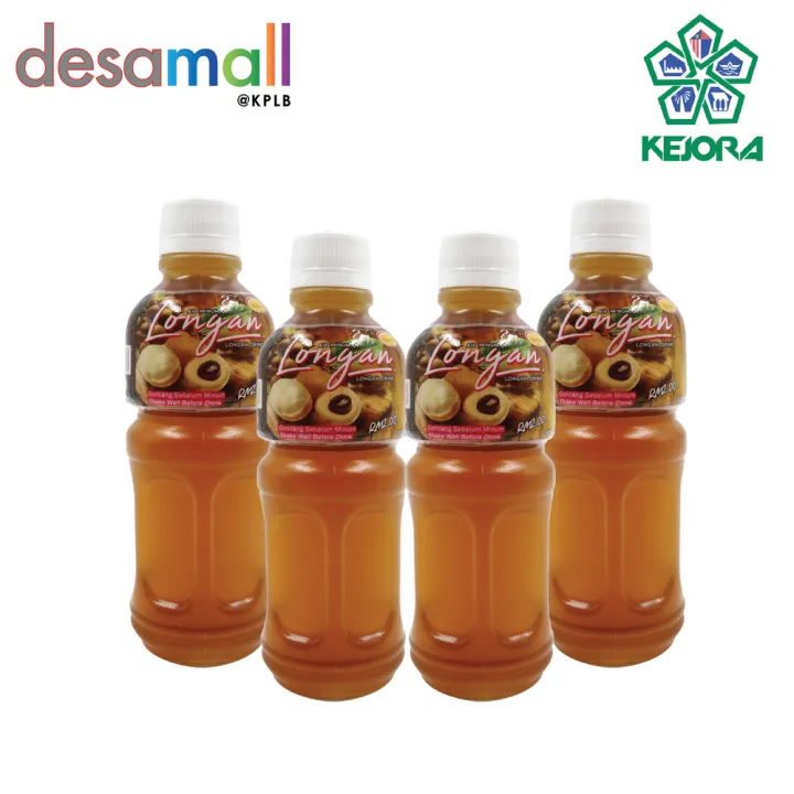 Combo 4 Mohsin Air Minuman Longan 320ml Lazada 0245