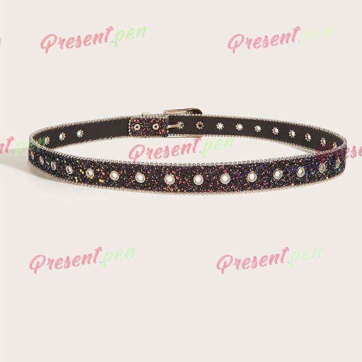 เข็มขัด-วินเทจ-rhinestone-สไตล์ยุโรป-bv214-belt