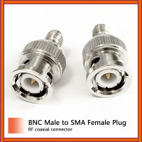 1 PC BNC ปลั๊ก SMA หญิง Jack RF Coax Adapter แปลงตรง Nickelplated ใหม่ wholesale