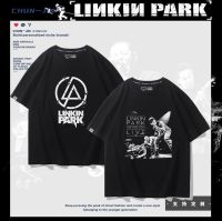 2023High quality new style Original Linkin Park Linkin Park rock band European and American short-sleeved T-shirt clothes men and women peripheral linkinpark