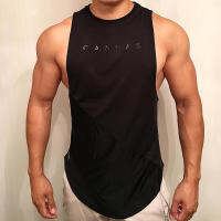 Fitness Life  เสื้อยืดเสื้อกล้ามชายหลวมแขนกุดแห้งเร็ว เสื้อออกกำลังกายMSW1439