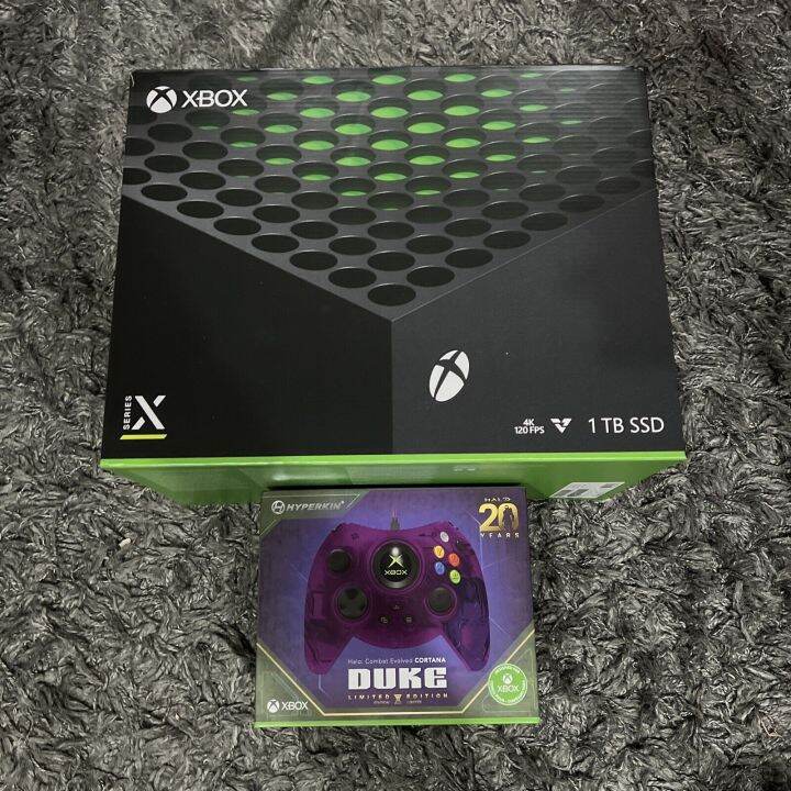 Microsoft Xbox Series X + Halo 20th Anniversary Controller Bundle