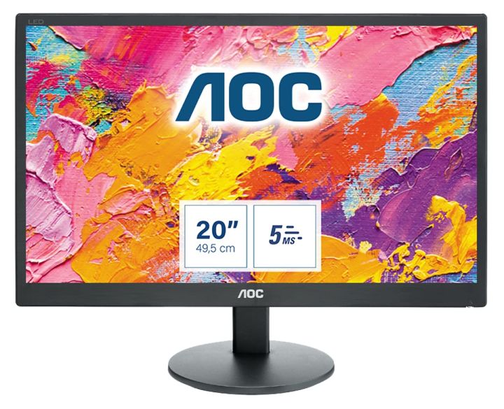 aoc-19-5-led-widescreen-monitor-e2070swn-จอคอมพิวเตอร์