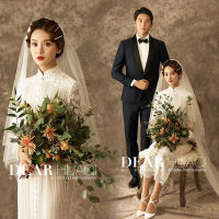 Wedding dress Clothing Couples Photography Wedding Dress Style R White Yarn Cheongsam Formal Dress H222